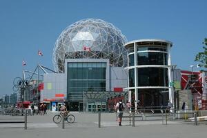 Vancouver, Canada 03.23.2024 Views of the landmark Science World photo