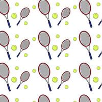 Pattern for Tennis Tournament. Modern Sports Banner Design. Championship Backdrop. Professional Sports Icon Set. Tennis Background Template vector