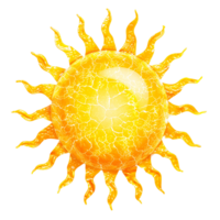 High Resolution Isolated Sun Cut Outs for Any Design Need png