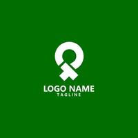 initial letter PT overlap logo design vector