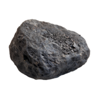 Lava stone isolated on transparent background png