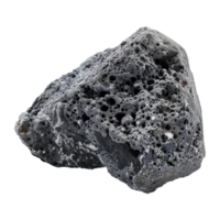 Lava stone isolated on transparent background png