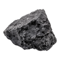 Lava stone isolated on transparent background png