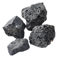 Lava stone isolated on transparent background png