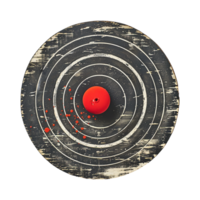 Dartboard isolated on transparent background png