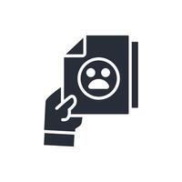 Complaint icon. .Editable stroke.linear style sign for use web design,logo.Symbol illustration. vector