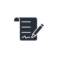 signature icon. .Editable stroke.linear style sign for use web design,logo.Symbol illustration. vector