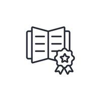 Patent icon. .Editable stroke.linear style sign for use web design,logo.Symbol illustration. vector