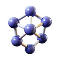 Molecule Structure 3d Graphic png