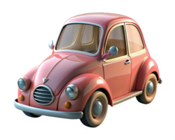 Cute Wedding Car 3d Graphic png