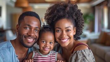 negro familias con niños revisión vida seguro cobertura con un agente. video