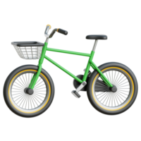 bicicleta 3d ilustración png