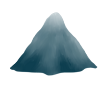 gris Montagne vue png