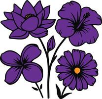 illustrator floral art vectors design free download