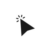 mouse pointer icon. vector