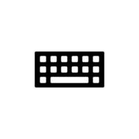 keyboard icon. keyboard vector