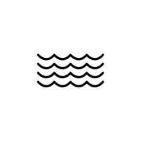 Wave icon. Mist icon. Air icon vector