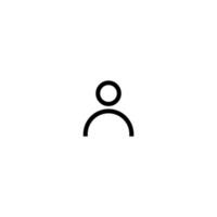 User icon. Profile icon. vector