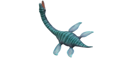 Plesiosaurus isoliert auf ein transparent Hintergrund png