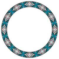 Jahrgang Rahmen Rand Ornament. ethnisch nahtlos runden Muster. Mandala Blumen- Barock. klassisch Antiquität aufwendig Element. dekorativ Rand zum rahmen, Textil, Stoff, Teppich, Tätowierung, Keramik. png