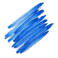 Fett gedruckt Blau Bürste Schlaganfall auf transparent Hintergrund. png