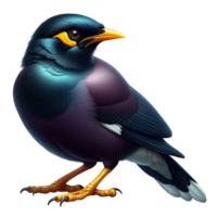 Generated Ai Myna Birds png