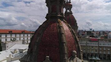 ville de corogne Espagne aérien vue video