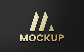 luxury gold mockup psd