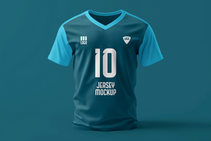 Esports jersey mockup psd