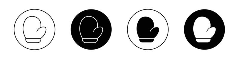 Boxing glove icon vector