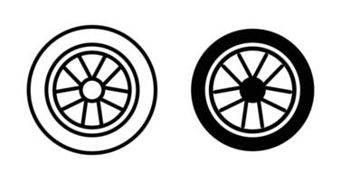 Tire icon set. vector