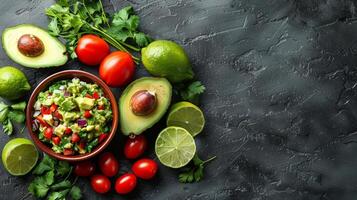 Table With Bowls of Various Foods photo