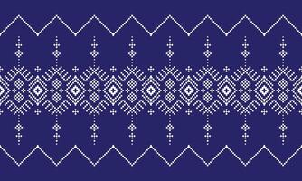 pixel square pattern and blue background vector