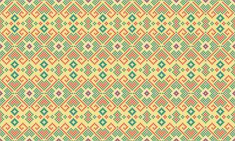 pixel pattern and yellow background vector