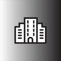 Home illustration sign Hotel symbol vector