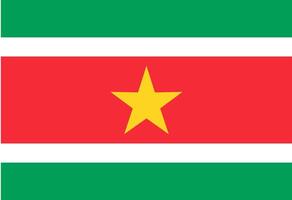 Suriname flag illustrator country flags vector