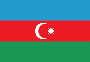 Azerbaijan flag illustrator country flags vector