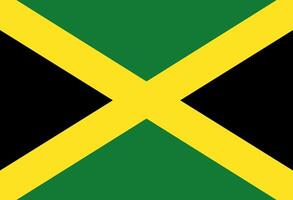 Jamaican flag illustrator country flags vector