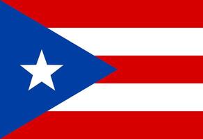 Puerto Rico flag illustrator country flags vector