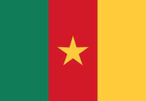 Cameroon flag illustrator country flags vector