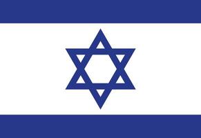 Israeli flag illustrator country flags vector