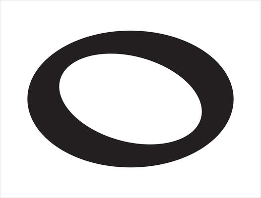 Musical note silhouette on white background