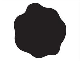 Seal silhouette on white background vector
