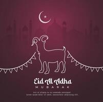 eid mubarak- eid mubarak social media post - islamic design - eid background - Eid ul Adha, Eid al Adha Design vector