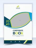 Annual report brochure flyer design template, presentation book cover templates. vector