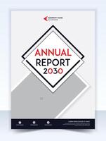 Annual report brochure flyer design template, presentation book cover templates. vector