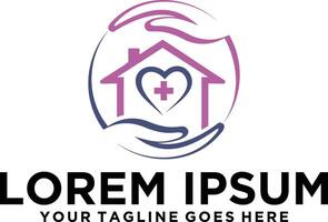 Premium Home Care logo design vector