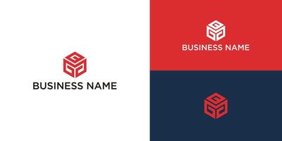 letter m c with hexagon logo icon design design template inspiration vector