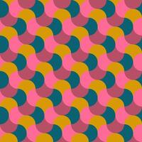 Seamless images with colorful colors used for printing fabric patterns. vector