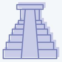 Icon Jungles. related to America symbol. two tone style. simple design illustration vector